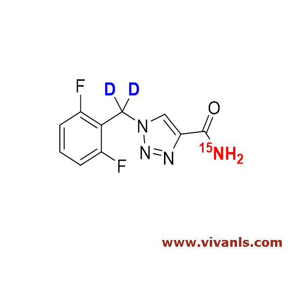 Rufinamide 15N,D2.png